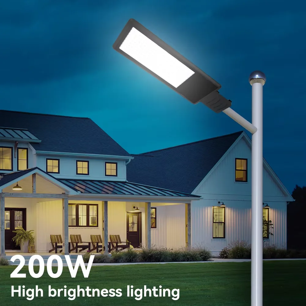 200W LED-Außenstraßenleuchte Hochleistungs-Außenstraßenlampe Gartenbeleuchtung Wasserdichte LED-Straßenlaterne Wandleuchte – Detail 2