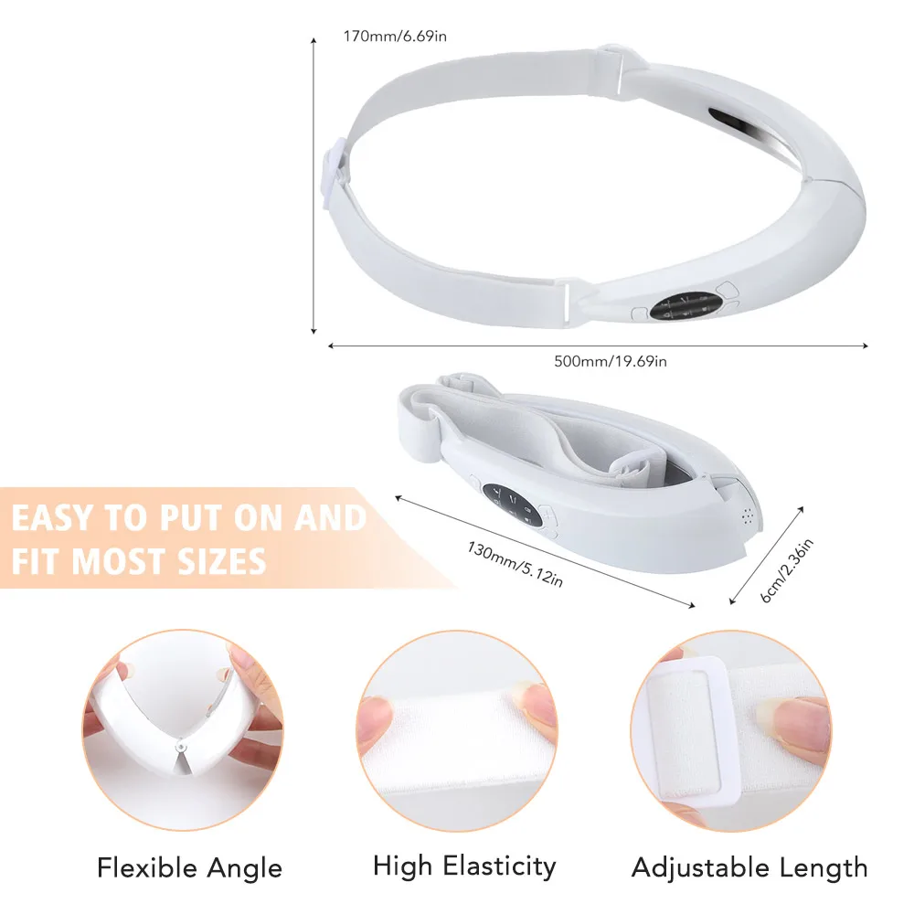 Face Lifter V-Line Up Microcurrent 5 Modes LED Photon Therapy Double Chin Vivration Slim Infrared Cellulite Massager Belt Jaw