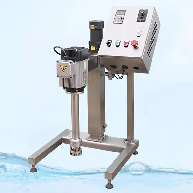 Experimental Lift-Type Emulsifier High-Shear Emulsifier Sanitary Homogenizer Suitable for Moisturizer and Shaving Cr(Customized)