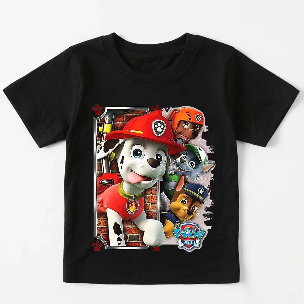 Dog Patrol Shirt Women's Clothing Funny Gift Birthday Party Family Clothing T-Shirt Birthday Gift Tee Shirt Women Kids Clothing