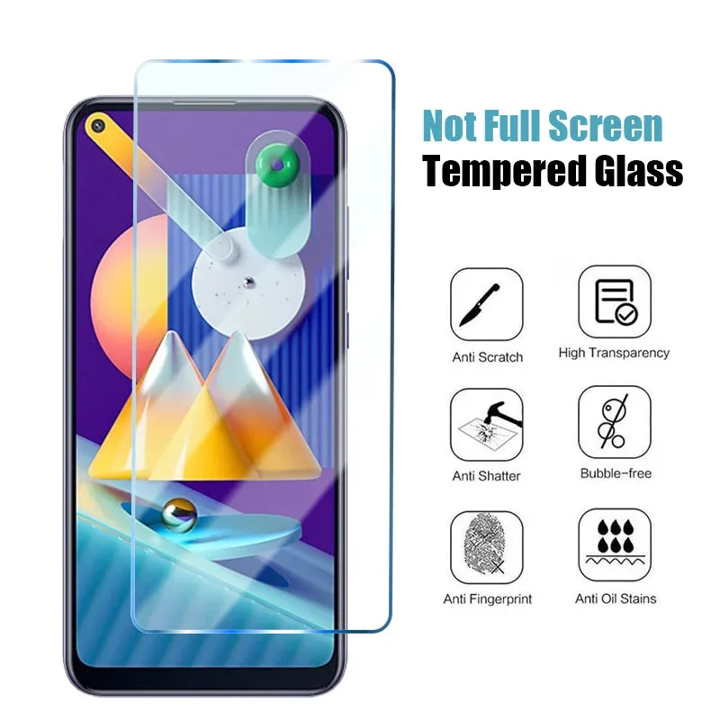 4PCS Tempered Glass for Samsung S22 A13 A52 A10e A10S Screen Protector on Samsung A32 A12 A11 A22 A41 A42 A30S Plus 5G Glass