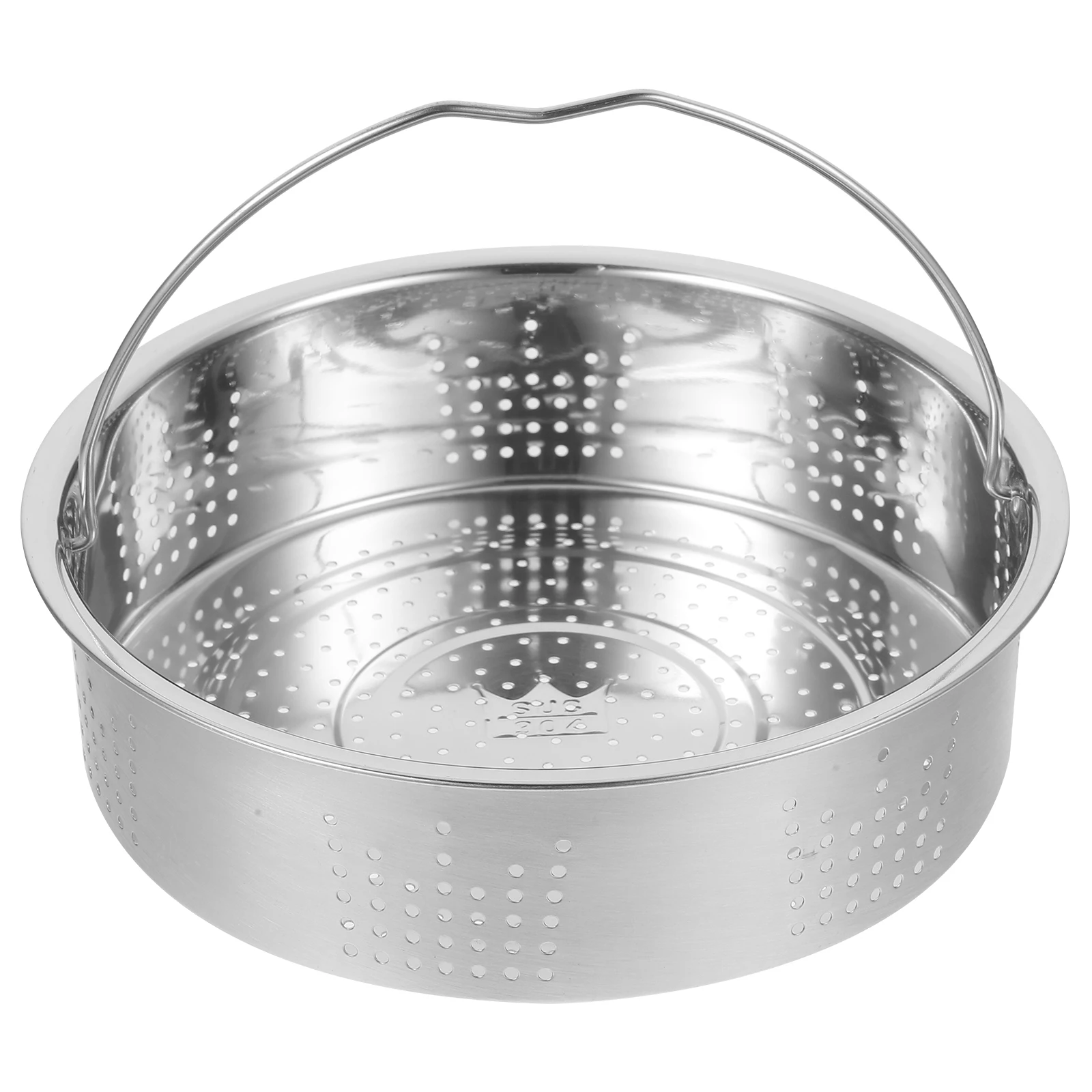 

Rice Cooker Steamer Basket Stainless Steel Heavy Duty Food Steaming Basket For Eggs Vegetables Seafood Corn Potatoes Buns