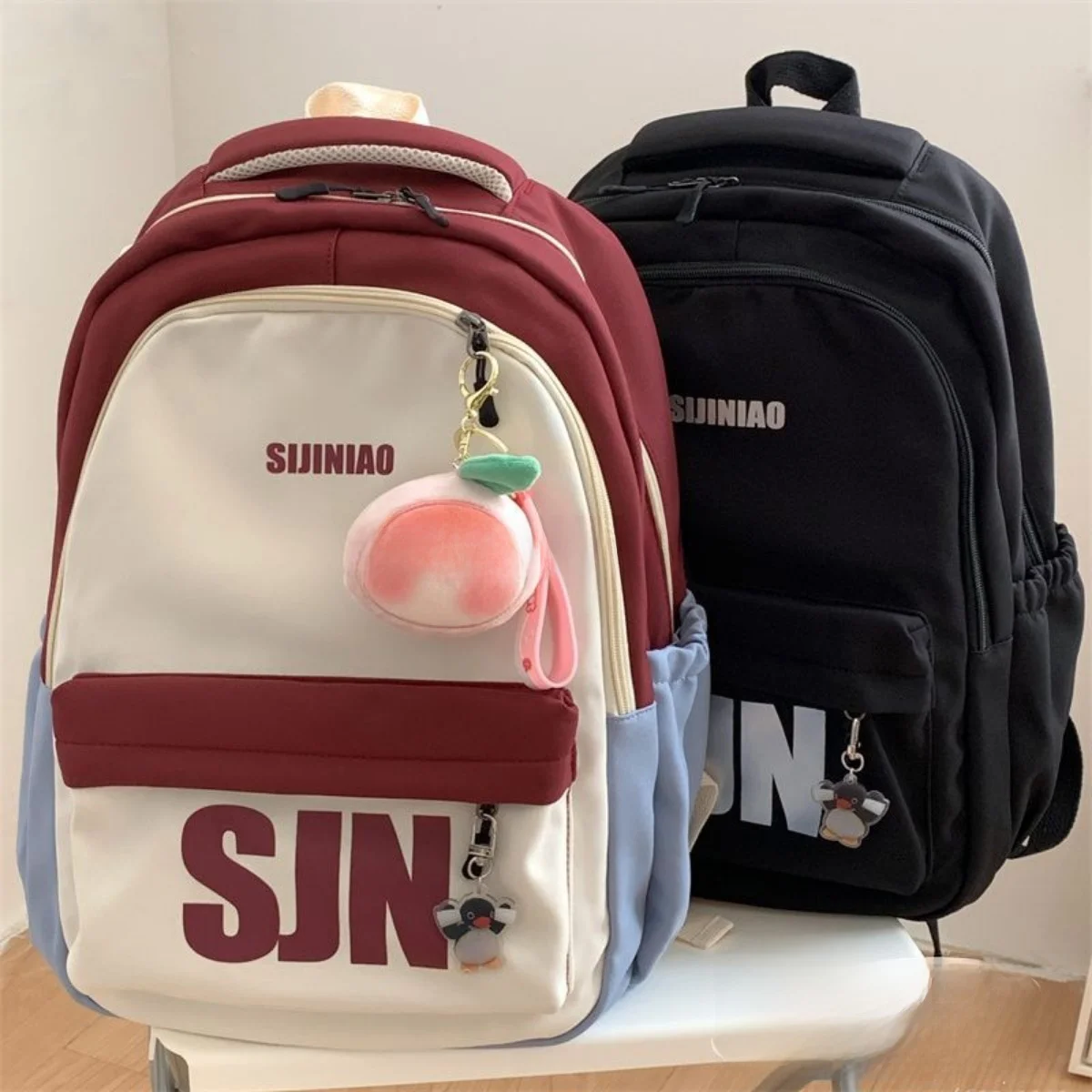 sac-a-bandouliere-grande-capacite-gp-color-block-pour-femmes-sac-a-dos-de-voyage-et-d'ecole-sac-a-dos-polyvalent-et-tendance-pour-les-collegiennes