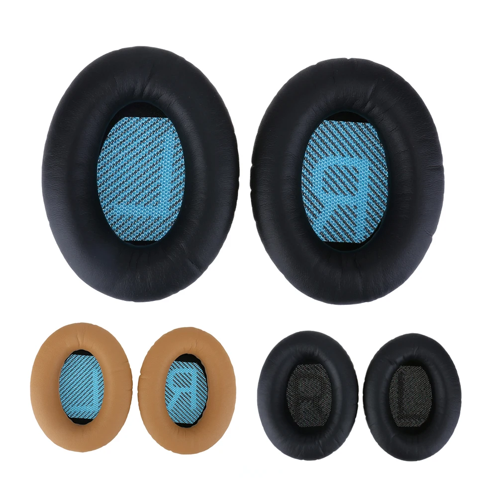 Replacement Ear Pads Foam Ear Cushion for Bose QC2 QC15 QC25 QC35 QuietComfort Headphones Earpads Wireless Gaming Headset Part