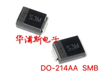 10 sztuk 100% oryginalny nowy SMD dioda prostownicza S3M 1N5408 SMB DO-214AA 3A/1000V (50 sztuk)