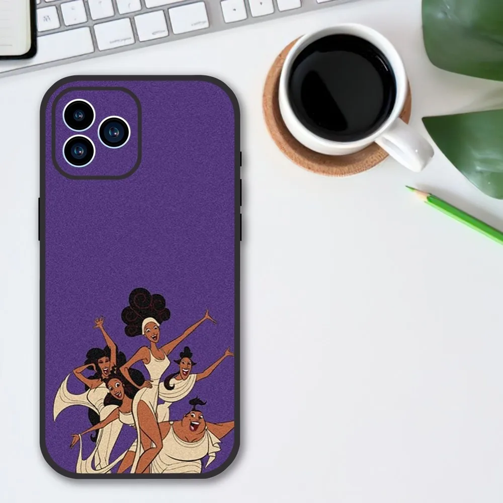 MINISO Disney H-Hercules Phone Case For iPhone 13 12 11 14 15 Pro XS Max XR X 8 7 6S 6 Plus Soft Back case