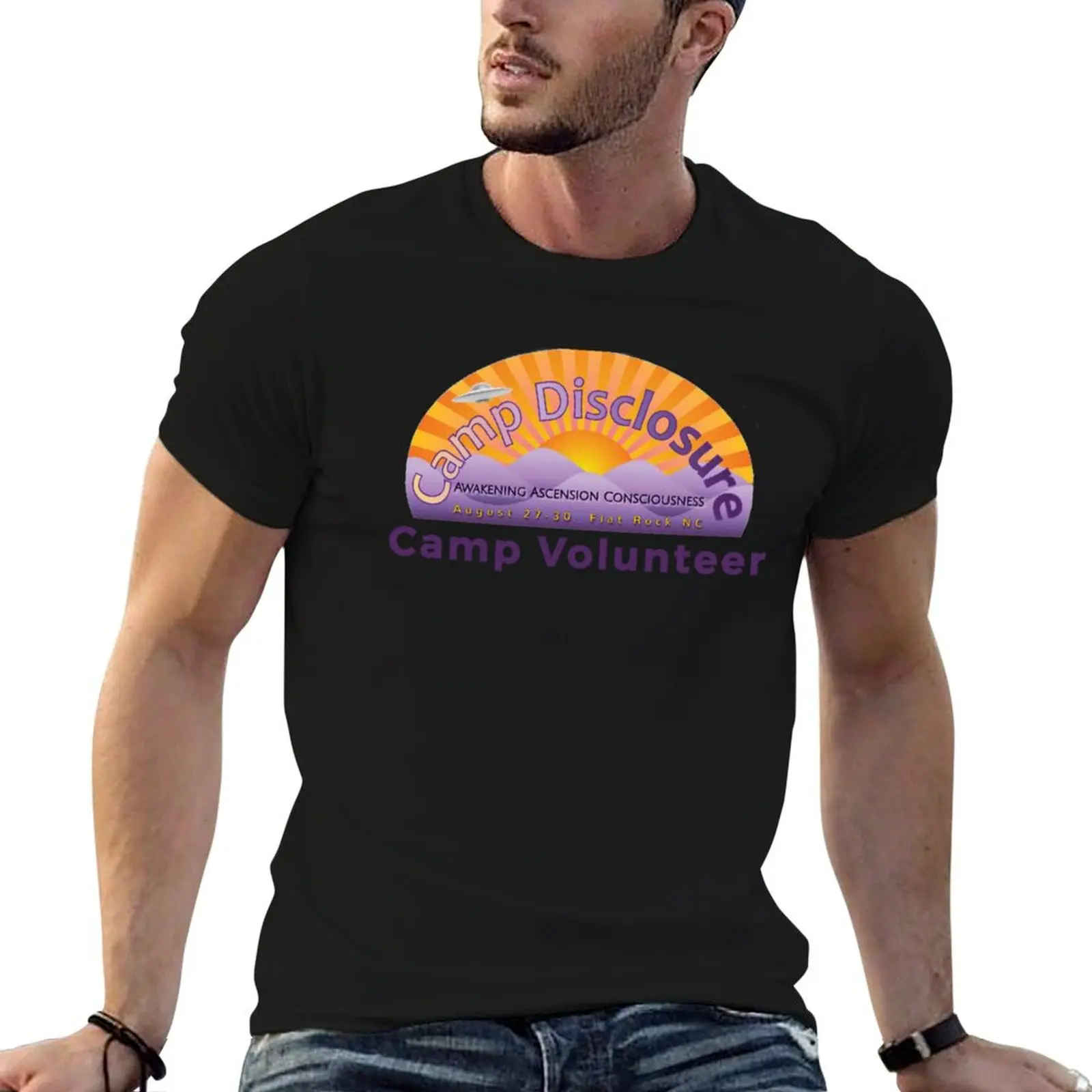 Camp Volunteer by Paula Bishop for Camp Disclosure T-Shirt summer tops essential t shirt funny t shirts men