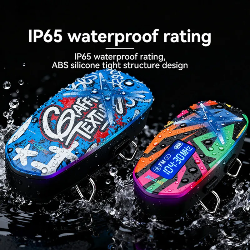 

HIFI Stereo Headphones Slide Plate Shape Helmet Headsets for Motorcycle IP56 Waterproof Noice Reduction Earphones HandsFree Call