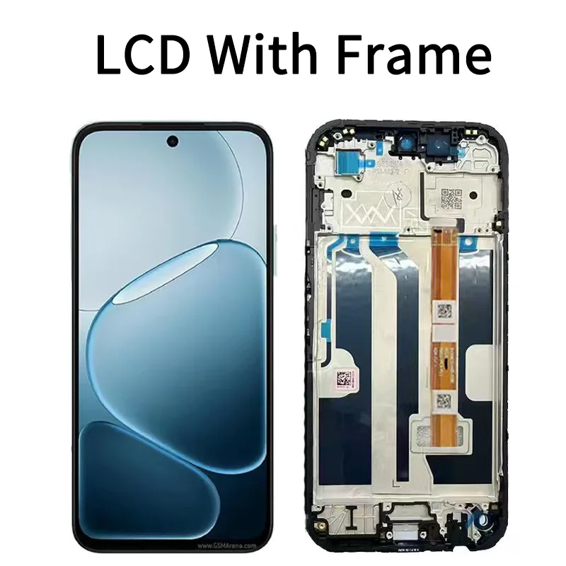Wysokiej jakości wyświetlacz LCD 6,75 cala do Oppo A6X 4G CPH2819 z ekranem dotykowym i digitizerem, zamiennik do OPPO A6x 5G LCD CPH2823 — zdjęcie produktu 4