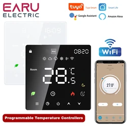 Tuya WiFi Smart Thermostat Elektrische Boden Heizung TRV Wasser Gas Kessel Temperatur Stimme Fernbedienung für Google Home Alexa