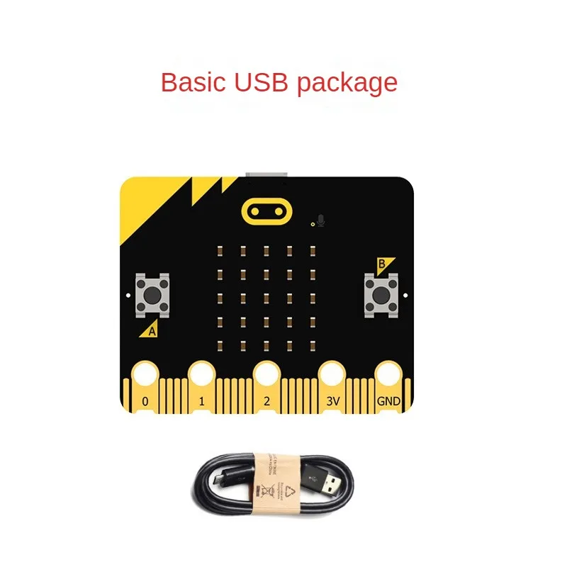 مجموعة توسعة لوحة التطوير للميكروبيت ، مايكرو: بت اللوحة الرئيسية V2 ، روبوت البرمجة ، مجموعة تصنعها بنفسك للسيارة