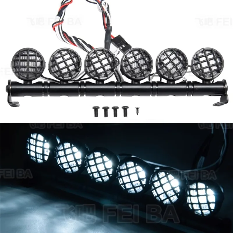 

Roof Light Spotlights for 1/10 RC Crawler Car Traxxas TRX4 Defender Blazer RC4WD D90 DIY Modification Accessories