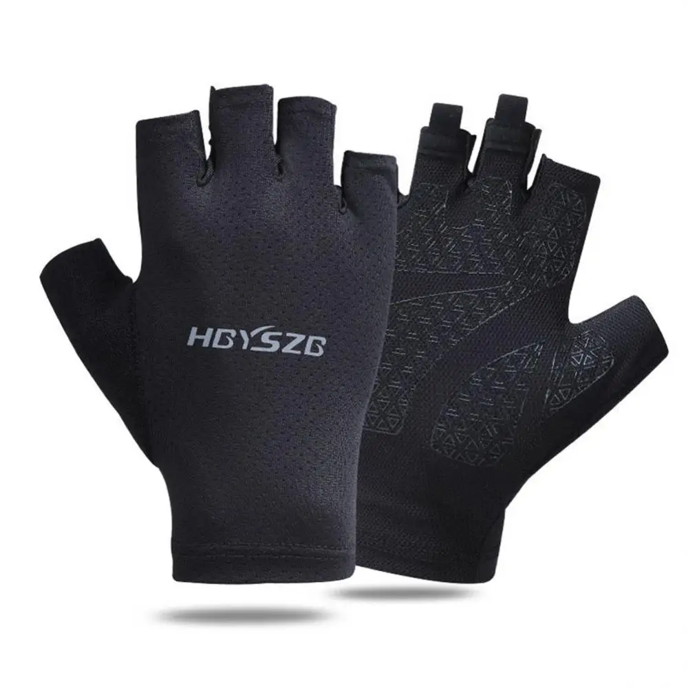 Unisex Cycling Gloves Shockproof Non-slip MTB Bicycle Motorcycle Riding Half-finger Gloves Suitable For Running Fitness Hiking