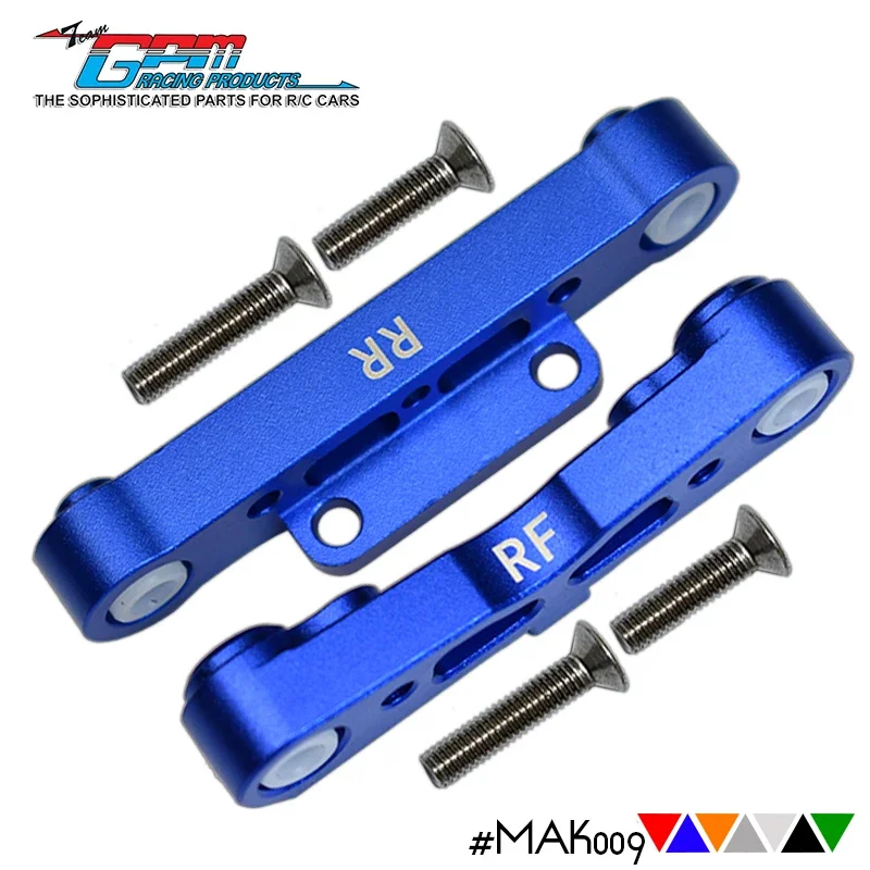 GPM Onderdelen Aluminium Achter Onderarm Bevestigingsblok voor ARRMA 1/8 KRATON 1/7 MOJAVE ARA 106058   RC Model Auto Accessoires