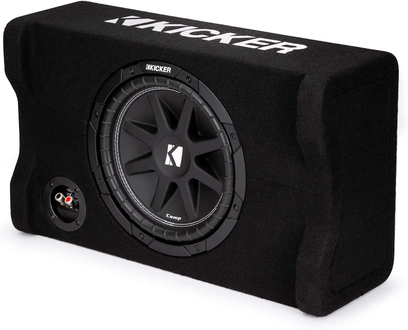 

10" Down-Firing Subwoofer in Compact Enclosure, 4-Ohm for Powerful Bass