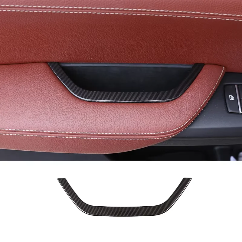 For BMW X3 X4 F25 F26 2011-2017 ABS Carbon Fiber Car dashboard center console gear panel decorative cover sticker interior kit - Image 5
