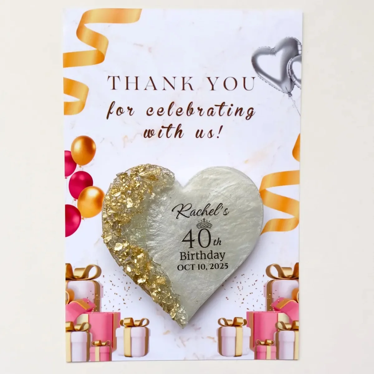 40th 50th 60th 70th 80th Birthday Magnet Favors First Magnet Favors Birthday Magnet Gift for Guest 1st Birthday Magnet