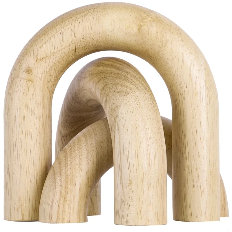 

Dropship-1Set Arched Wooden Decorations For Coffee Tables,Bookshelves And Room Wooden Arch Decorations Home Decorations