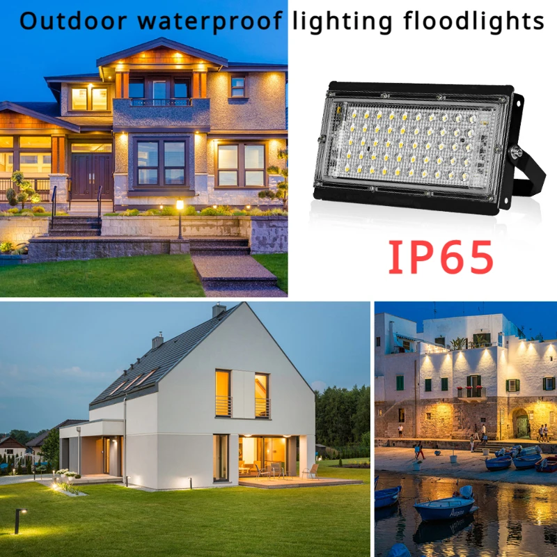 LED Projection Outdoor Waterproof Lighting Floodlight Engineering Garden Square Garden Projection Light Courtyard Lighting 100W