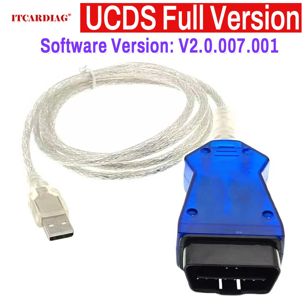 For UCDS Full Version V2.0.007.001 Diagnose PCM BCMII GEM by CAN BUS Full Extended License VS VCM2 UCDS Pro+ For Ford For Mazda