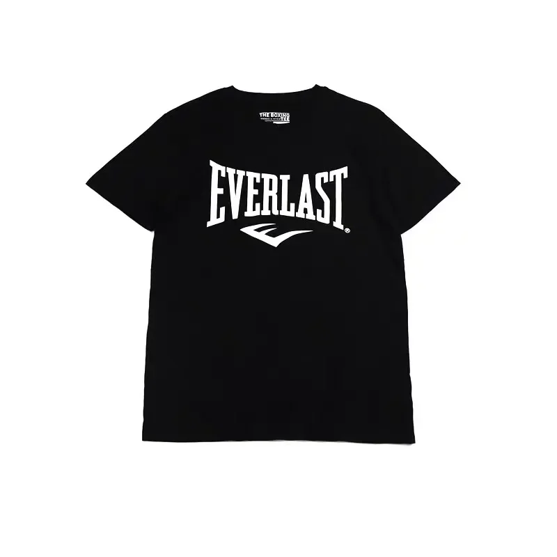 American Single Boxing Sports EVERLAST Men\'s Loose Casual Short-sleeved Trend T-shirt Letter Printing Youth Summer T-shirt