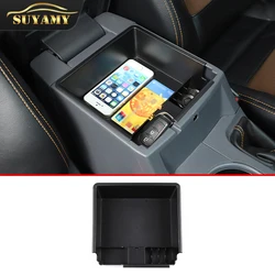 Car Central Armrest Box Storage Box Center Console Container Glove Organizer Case For Ford Ranger Wildtrak 2015-2021 Accessories
