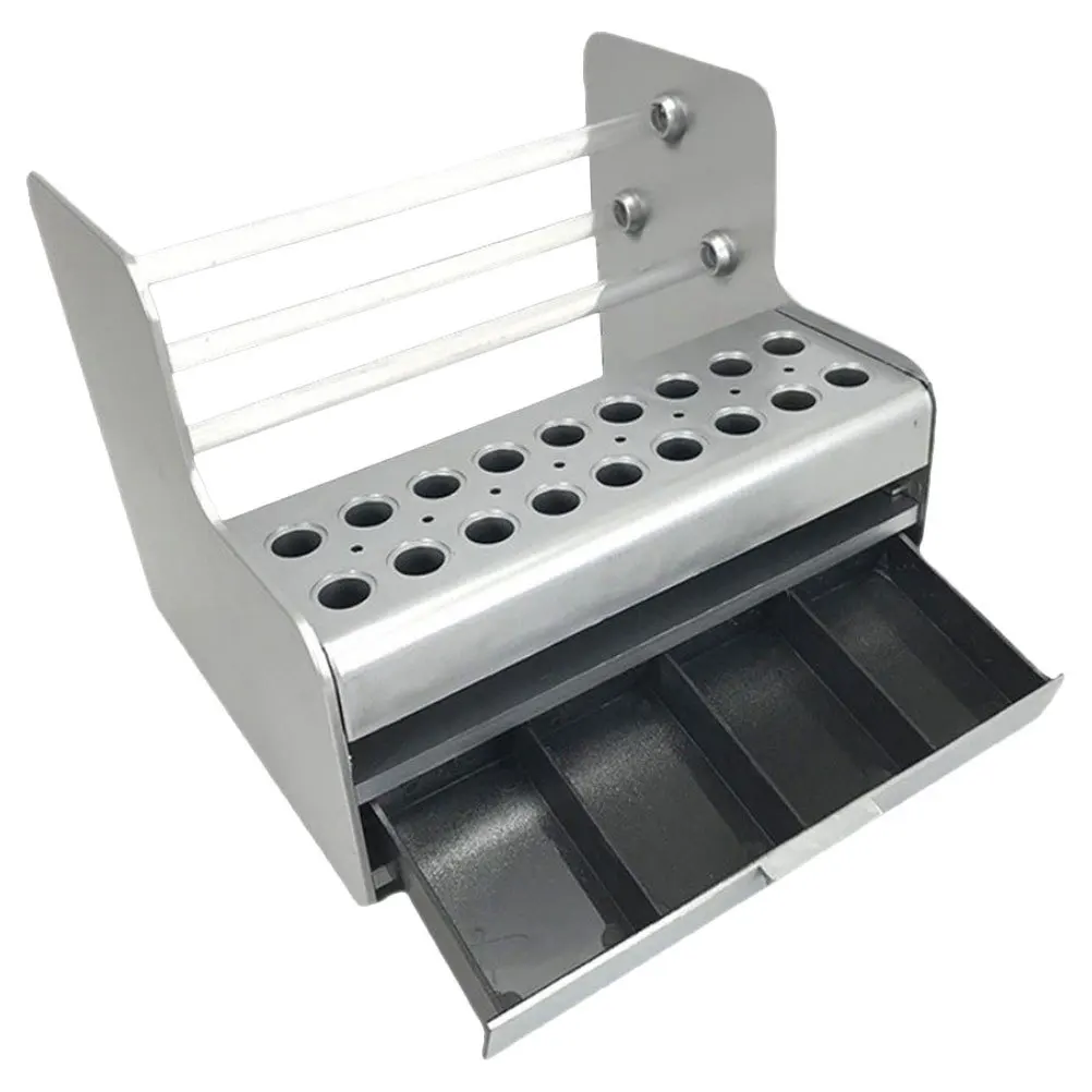 كماشة سطح المكتب الصغيرة المنظم الرف المدمجة أداة حامل كماشة حامل الأدوات أدوات التخزين المنظم ذو طيات الرف