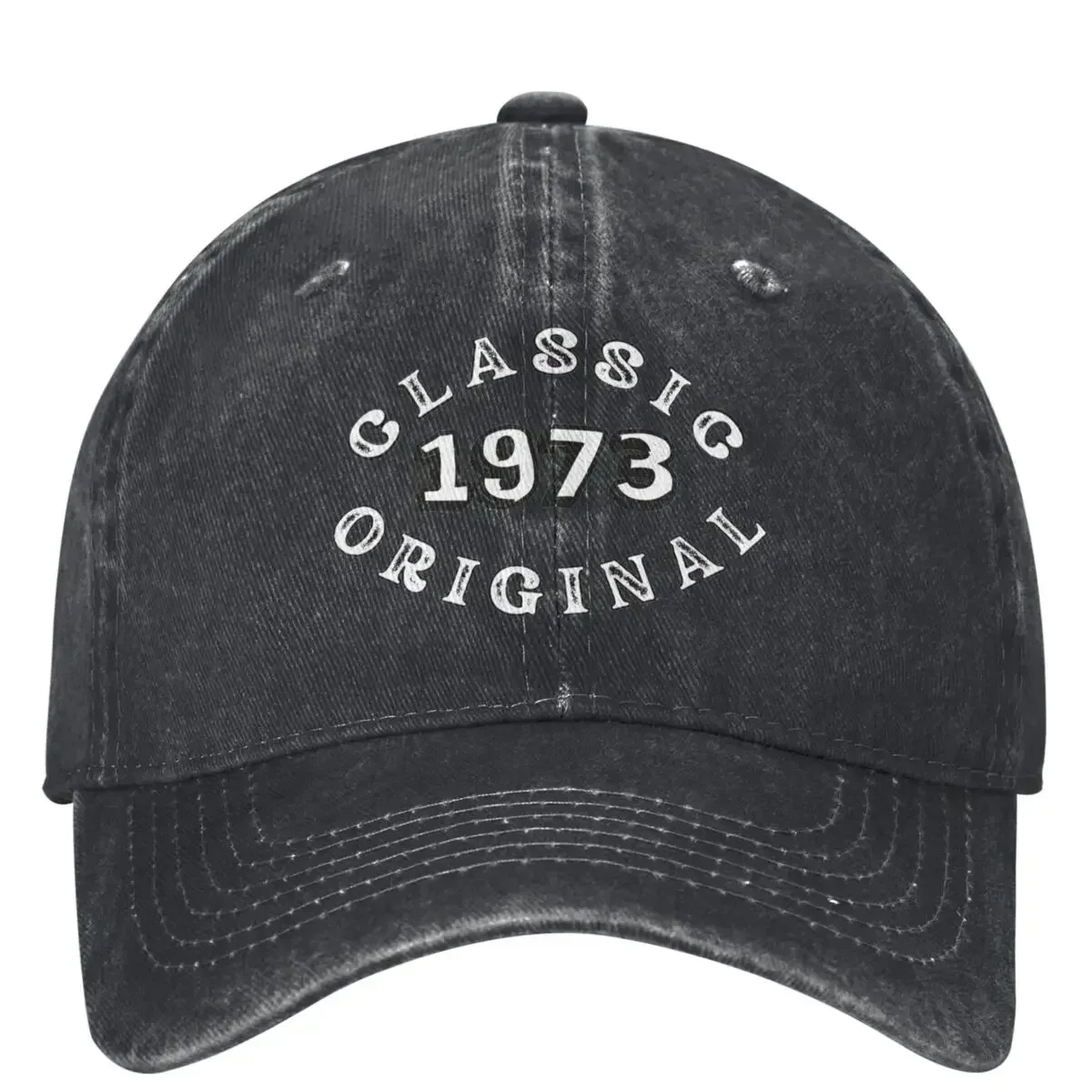 Gorra de béisbol clásica original de 1973, estilo vintage, hippie, y2k, divertida, tipo trucker, para papá, para parejas, para mujer, a la moda, con protección solar.