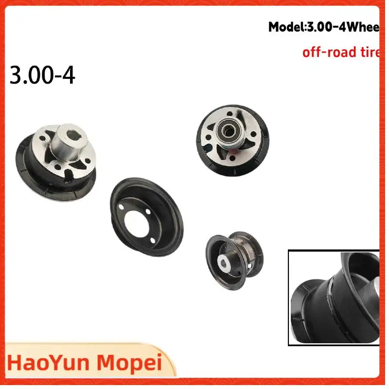 

And go kart electric scooters suitable for MiNi Moto 3.00-4 aluminum alloy wheel hub keyway bearing wheel hub ATV