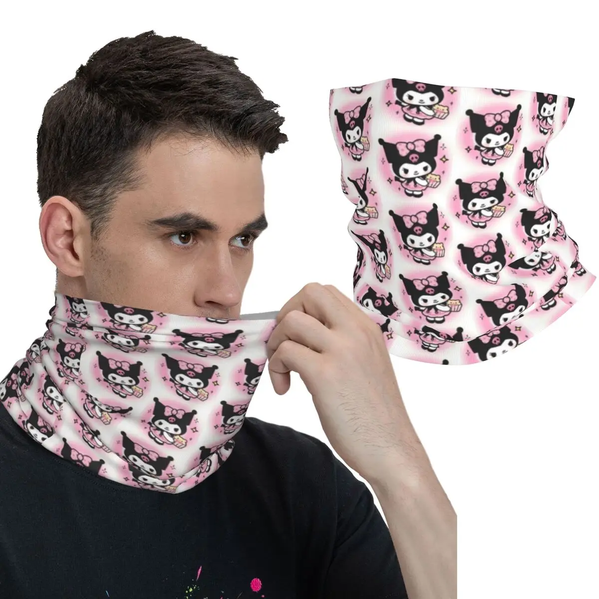 My Melody Bandana Funny Balaclava Spring Running Travel Windproof Cycling Mask Soft Warm Face Masks