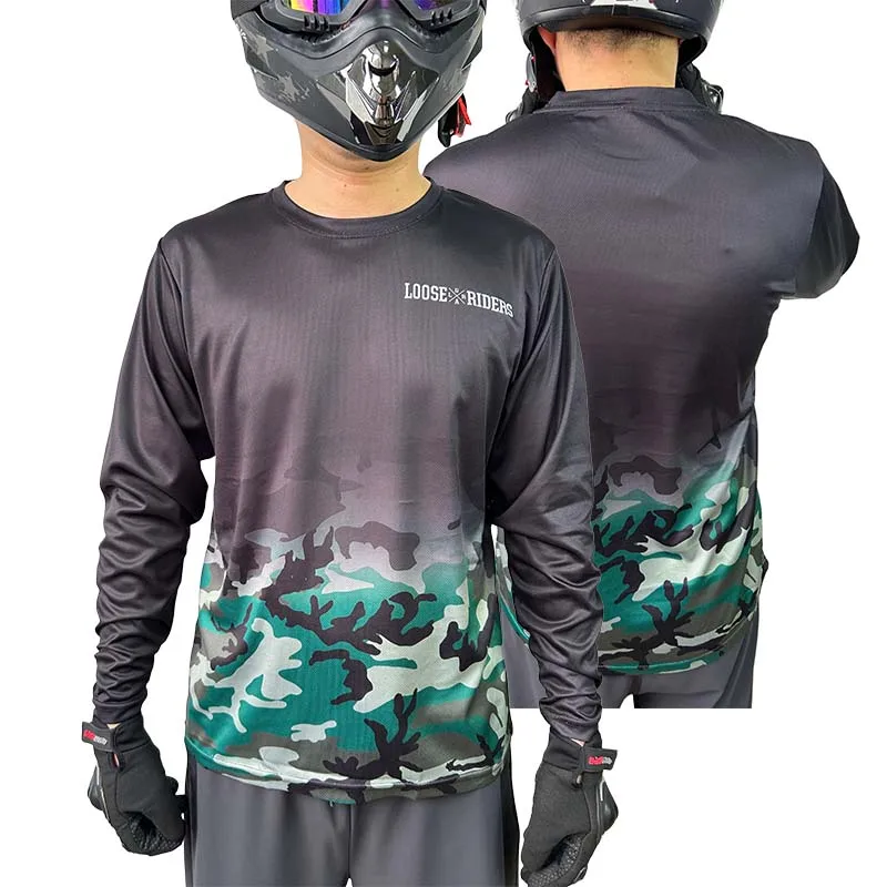 Loose Riders 2026 enduro T-shirt quick-drying and breathable summer men's and women's off-road mountain biking jersey