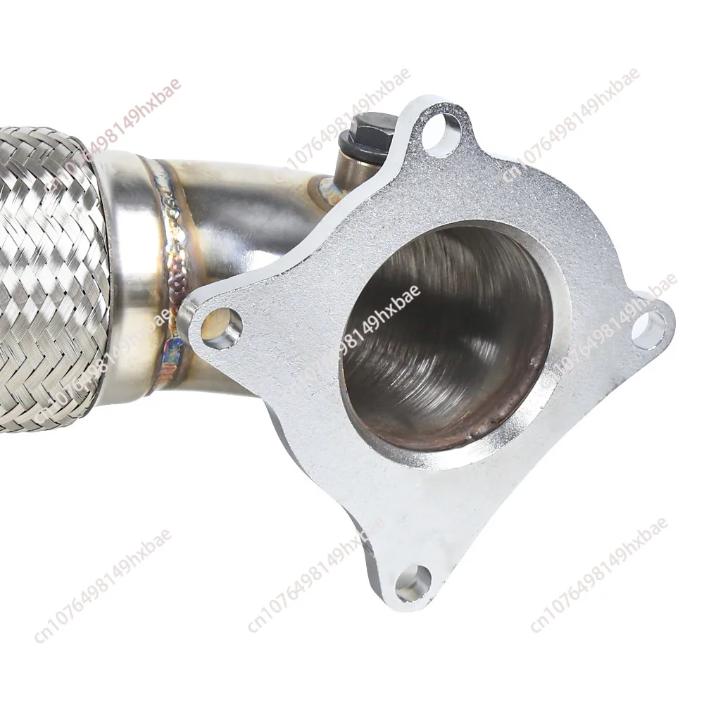GTI MK5 MK6 A3 TT 2.0T Exhaust Pipe Head Section Car Modification 304 Stainless Steel