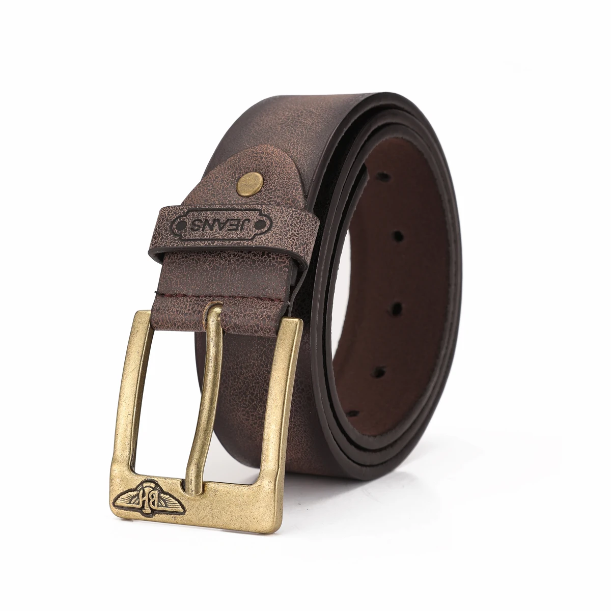 Ein Western-Style PU-Ledergürtel für Damen und Herren, ein Klassischer und Lässiger Retro-Gürtel – Detail 5