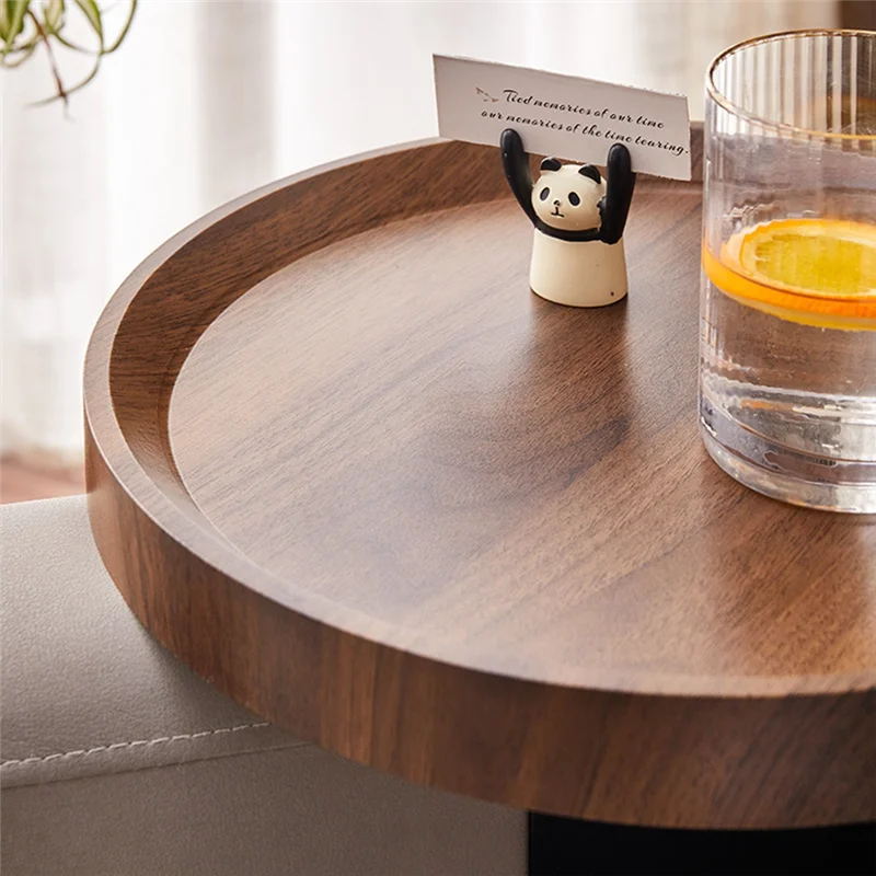 

AY03-1 Piece Sofa Table Mini Side Table Waterproof Stain Resistant Corner Table Installation-Free Adjustable