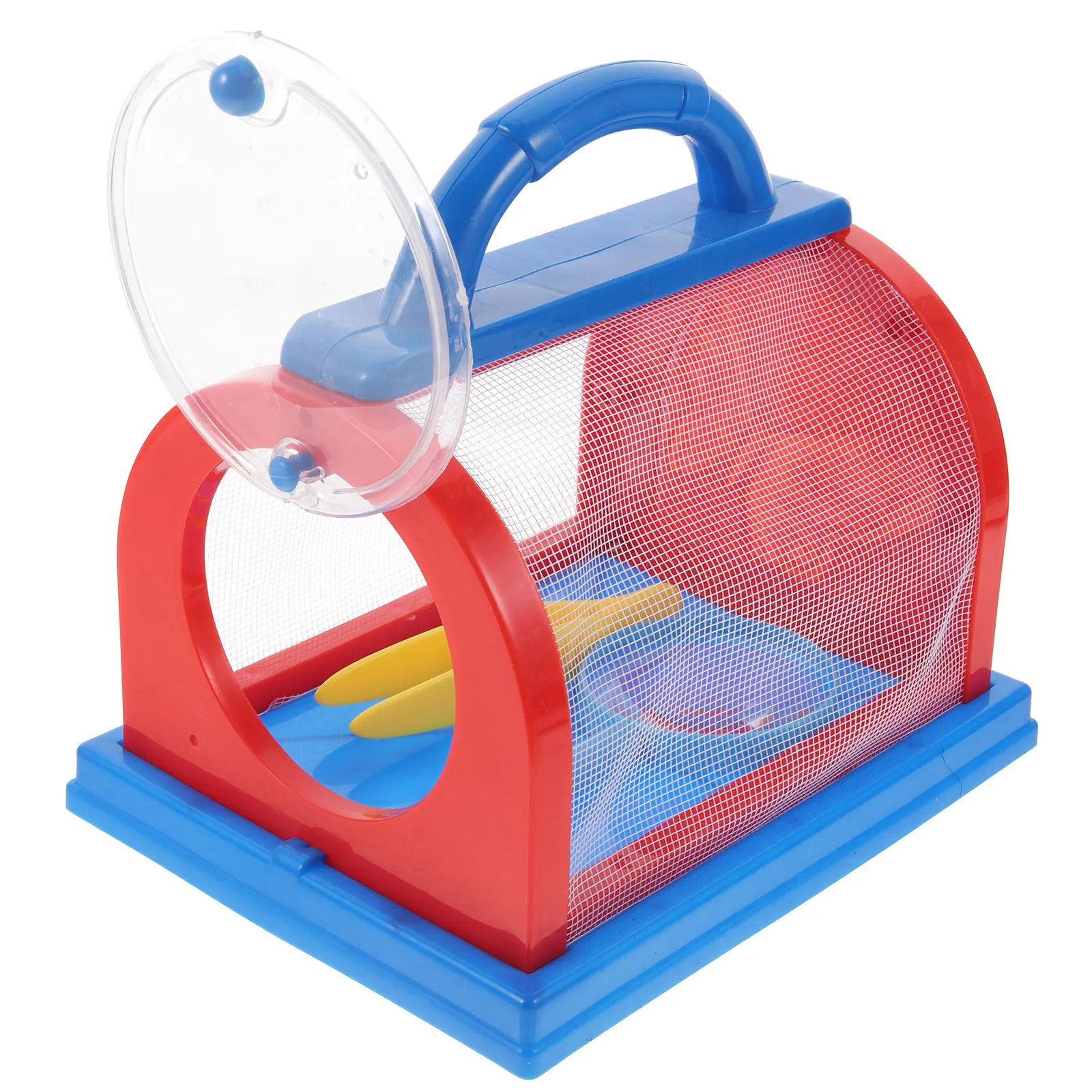 

Набор из 1 прозрачной клетки для наблюдения за насекомыми из АБС-пластика для трансформации, портативный уличный контейнер для разведения насекомых для детей