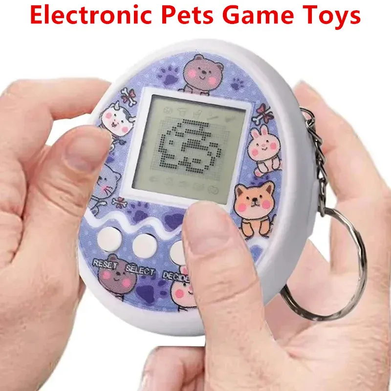 

Wholesale Electronic Pets Game Toys Virtual Tamagotchi in Russian Original German Spanish Polish Digital Animals Toys For Kids