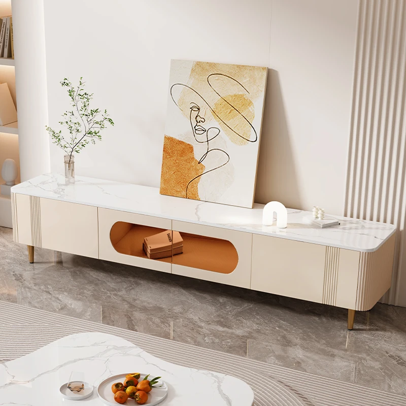 

French Simple Tv Stand Elegant Luxury Multi-functional Living Room Tv Stand Modern Design Móveis Para Casa Room Furnitures