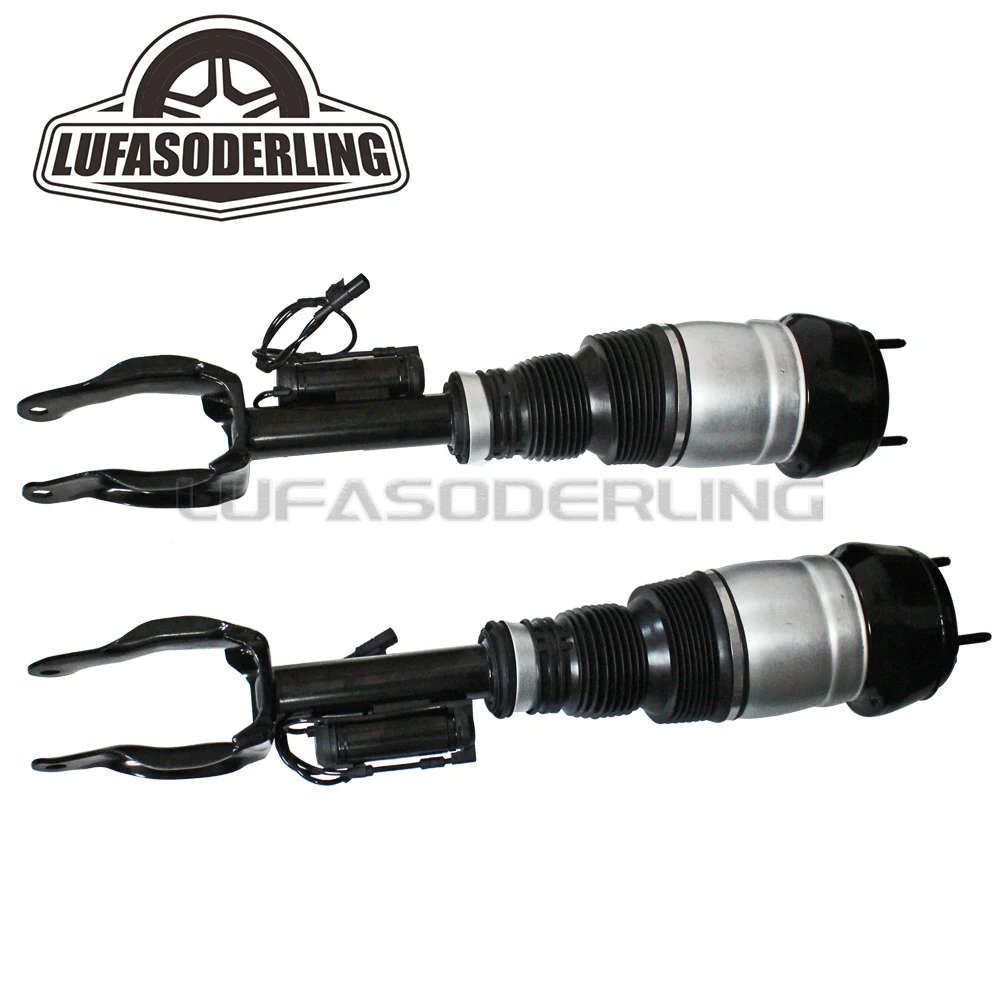 2x FOR MERCEDES-BENZ M GLE W166 GL GLS X166 FRONT LEFT&RIGHT SHOCK ABSORBER W/ ADS A1663201313 A1663201413 1663201313 1663201413
