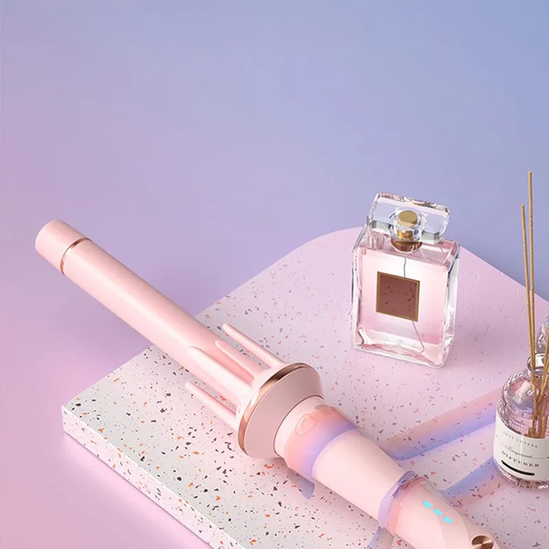 Routop automatic curling stick curling ion hair care temperature adjustment bidirectional rotation 28mm curling stick/straight h