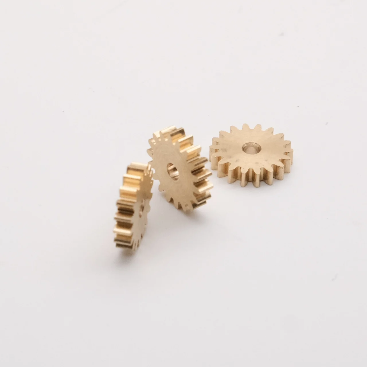 Precision 0.5M 18/20/22/24/25/26/28/30/32/36/40/44/50 Teeth Thickness 2mm Copper Small Gear 2/3/4/5mm Low Noise Model Wheel