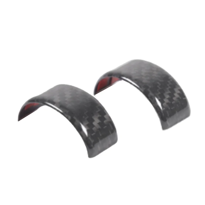 

Узор из углеродного волокна, кольцо на руль автомобиля, накладка, наклейка для Corvette C8 2020-2023, аксессуары для салона автомобиля