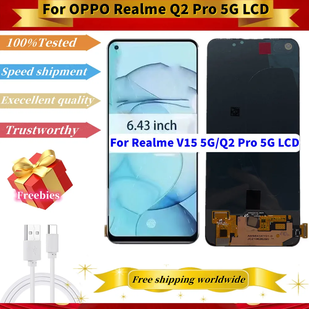 643-for-oppo-realme-q2-pro-5g-rmx2173-lcd-screen-touch-sensor-digitizer-assembly-replacement-for-realme-v15-5g-rmx3092-lcd