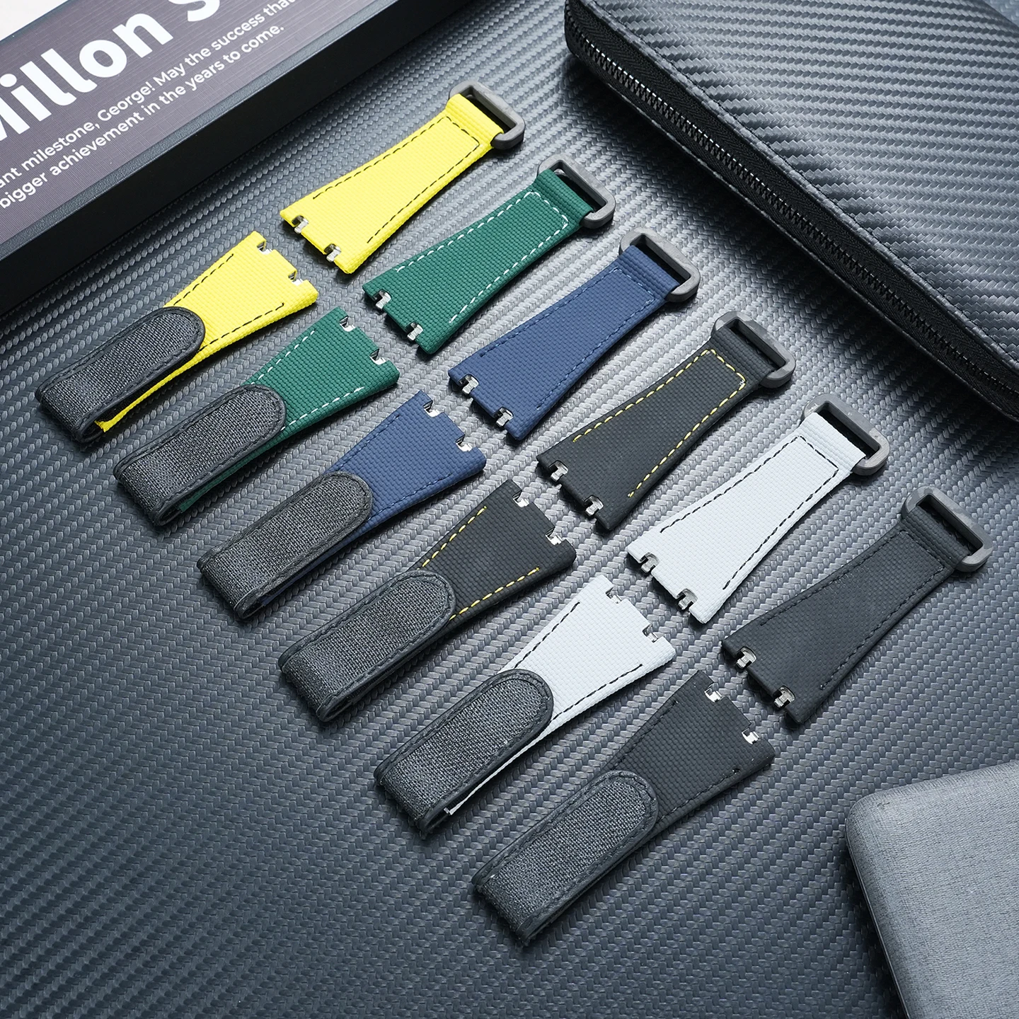 Customized Bracelet for Audemars Piguet Royal Oak Offshore Series 26420 Style Metal Quick Release Fluororubber Watch Strap