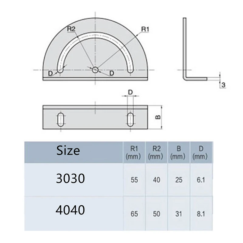 180 Degree Cross Steering Plate Aluminum Profile Cross Steering Plate Aluminum Profile Connecting Plate