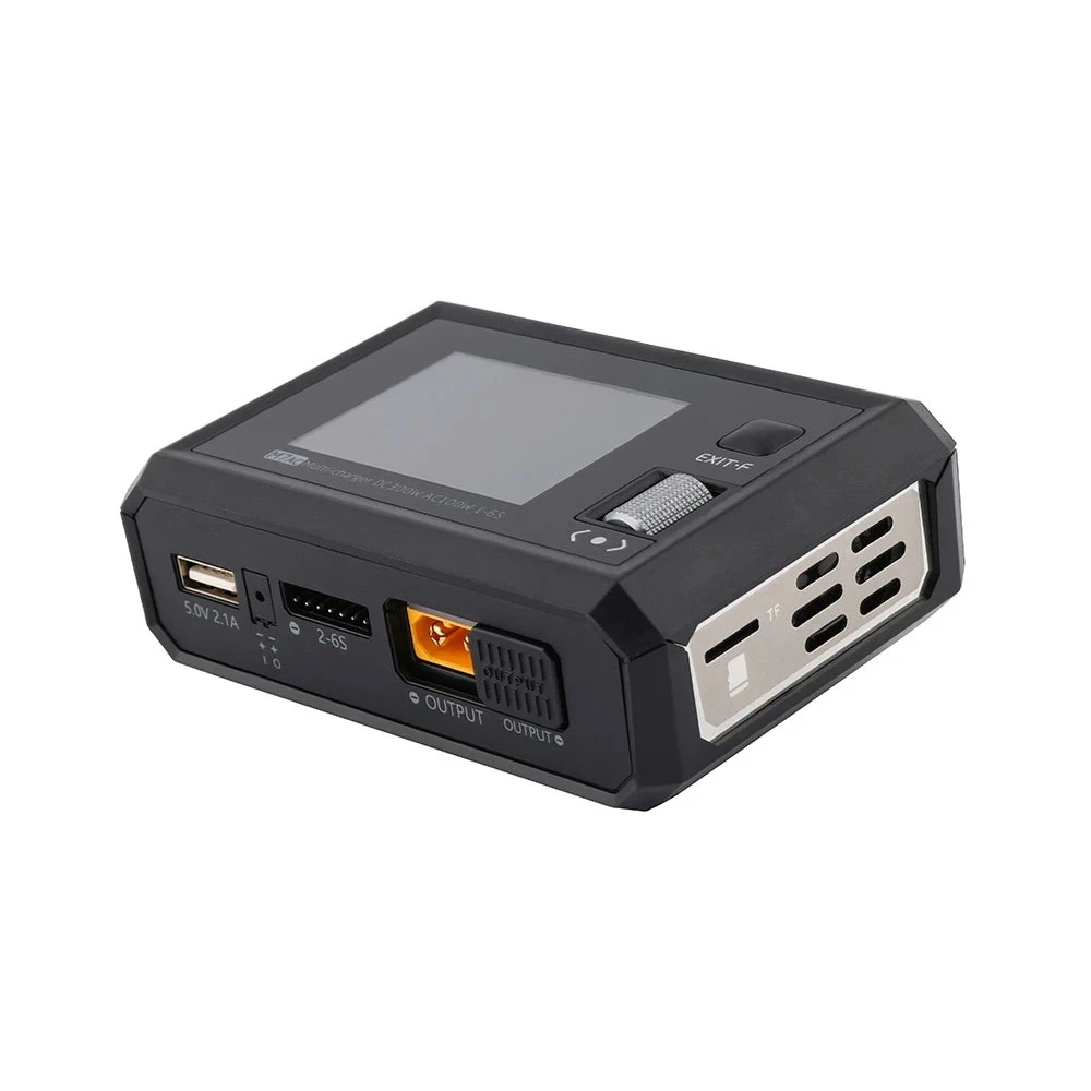 M7AC 2-6S XT60 XT30 Output AC DC Dual Input Smart Charger Multi-Functionality Signal Tester Drone Charger