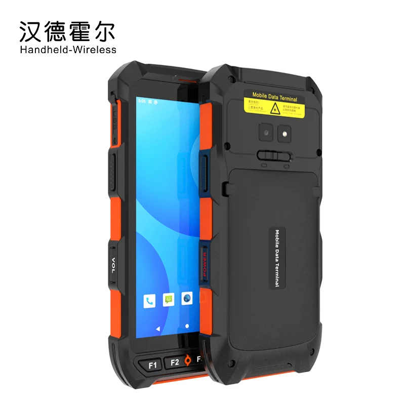 Rugged Handheld PDA with Android 13 GMS USB Interface Octa-Core 2.0GHz 64GB+4GB Memory for Inventory & Logistics