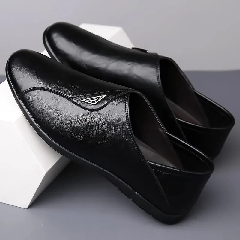 

Men's Casual Shoes slip on outdoor fashion Men's Business Leather Shoes Mens Oxfords Formal Leather Shoes men footwear