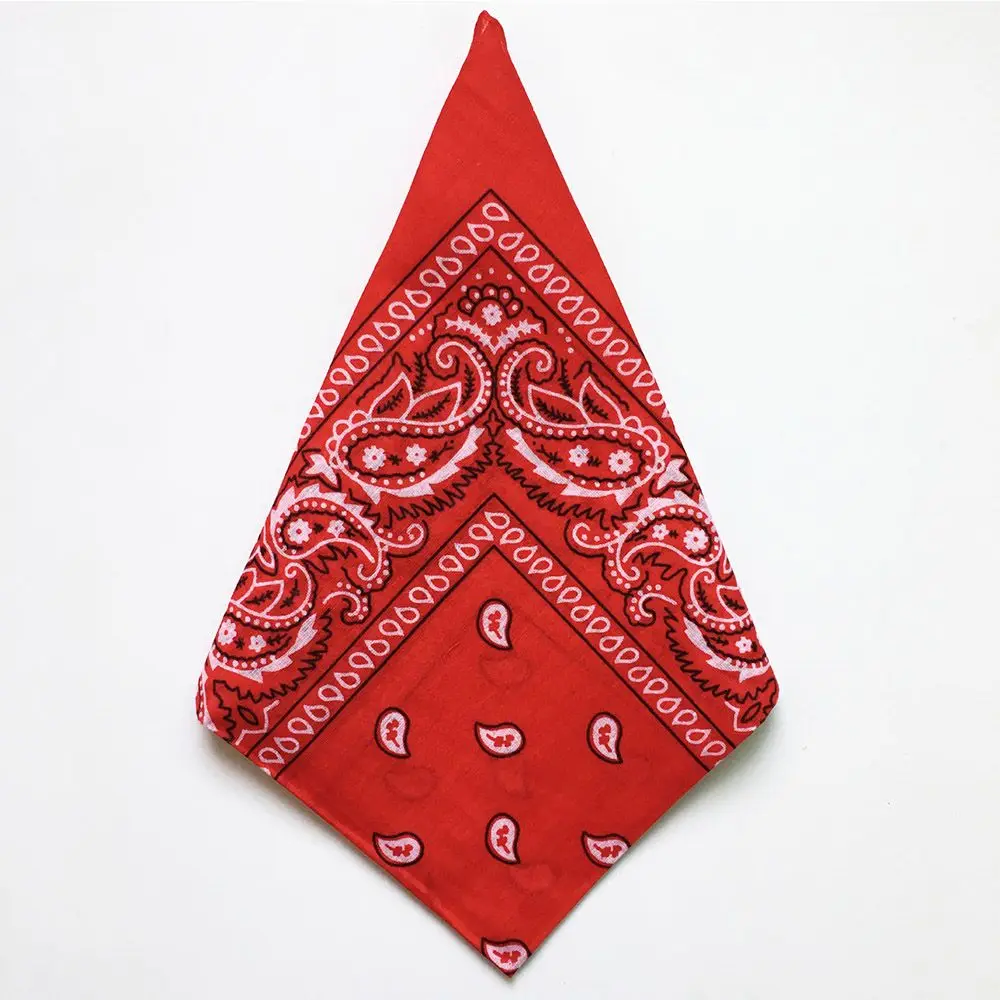 Hot High Cute Paisley Handkerchief Scarf Bandana Handkerchief Head Wrap Neck
