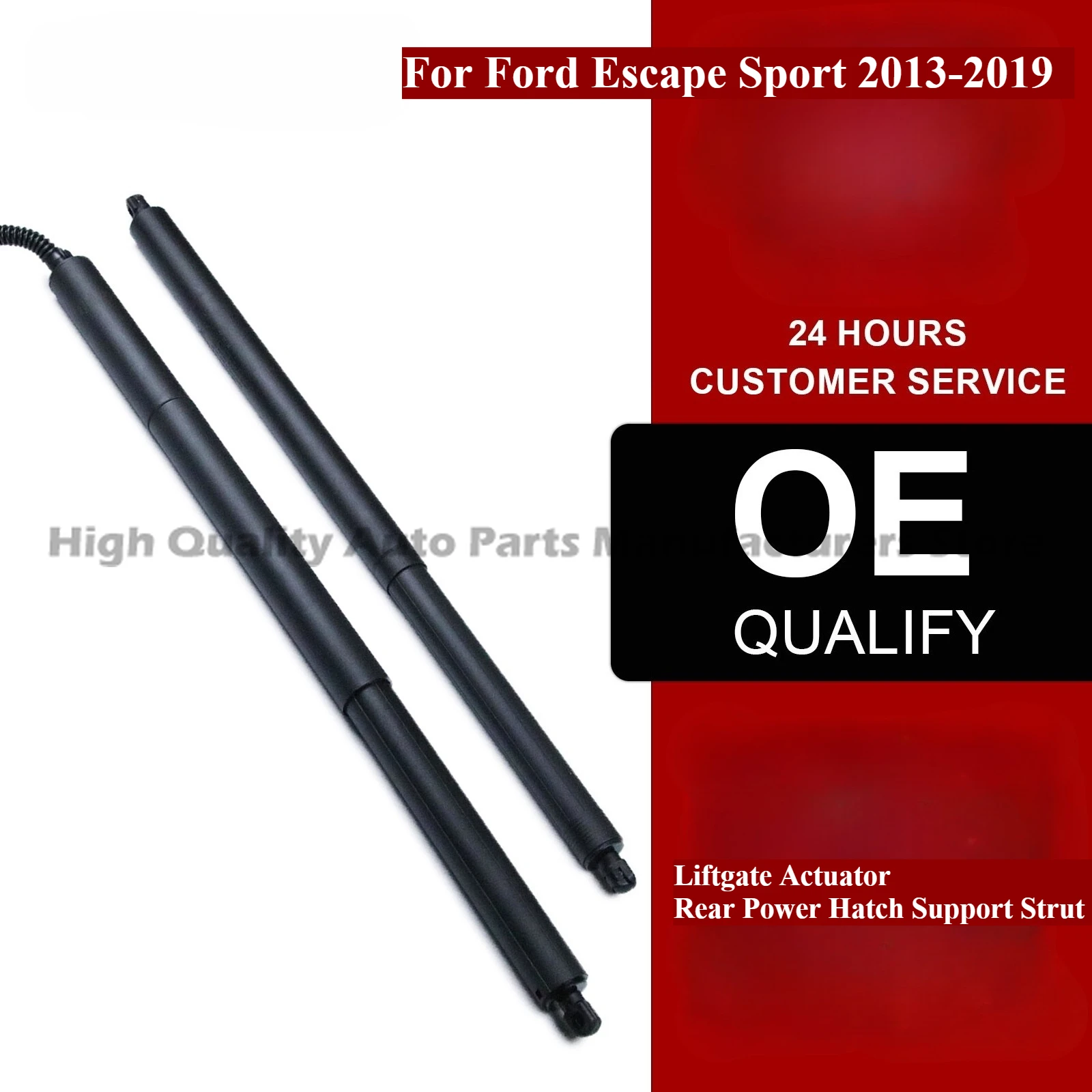 

2x Liftgate Actuator Rear Power Hatch Support Strut For Ford Escape Sport 13-19