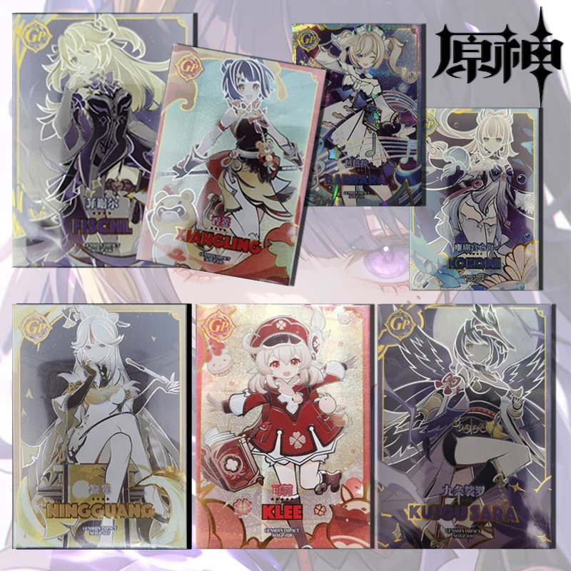 

Play Katang Goddess Story GP card Chapter III Sangonomiya Kokomi Keqing Beidou Ningguang boy Toy collection Birthday gifts